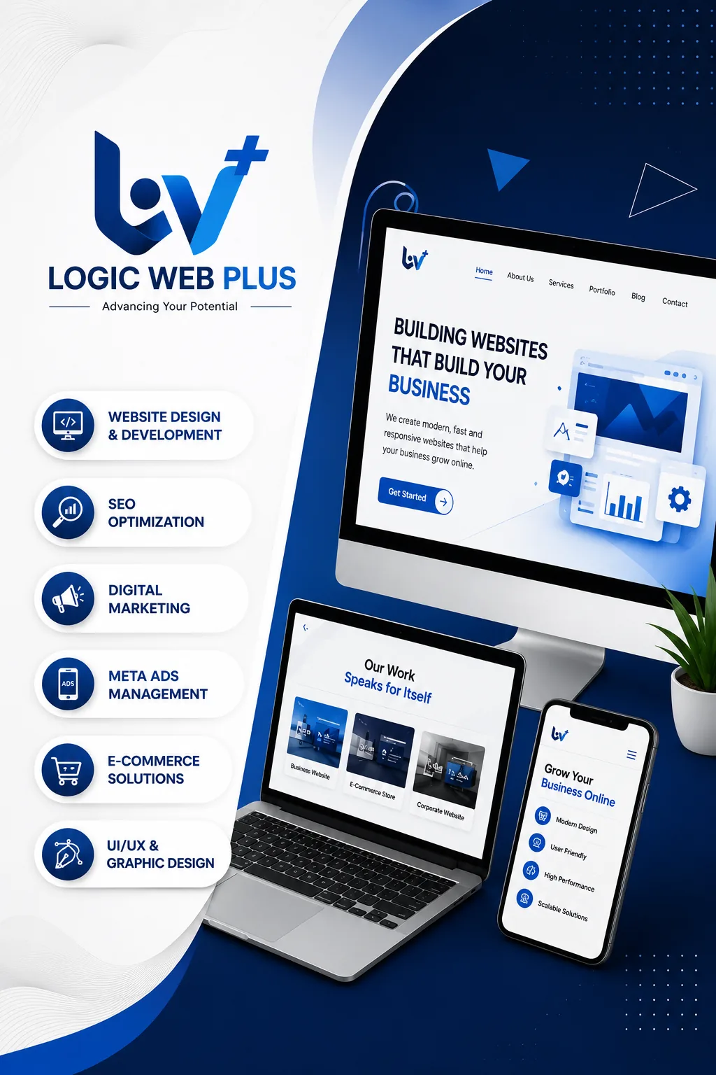 Logic Web Plus Website Design and Digital Marketing Company in Gwalior